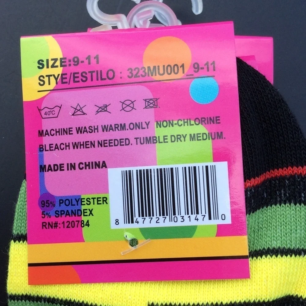 3-pack Women’s Music Themed Socks